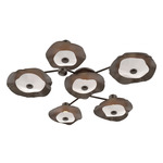 Cumulus Hub & Spoke Ceiling / Wall Sconce - Flat Bronze