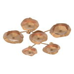 Cumulus Hub & Spoke Ceiling / Wall Sconce - Novel Brass