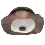 Cumulus Wall Sconce / Ceiling Flush Light - Flat Bronze