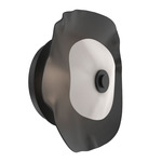 Cumulus Wall Sconce / Ceiling Flush Light - Matte Black