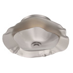 Cumulus Wall Sconce / Ceiling Flush Light - Beige Silver