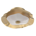 Cumulus Wall Sconce / Ceiling Flush Light - Gilded Brass