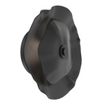 Cumulus Wall Sconce / Ceiling Flush Light - Matte Black