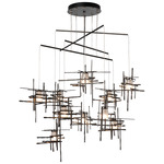 Tura Mobile Pendant - Oil Rubbed Bronze / Cast Glass