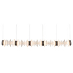 Cairn Linear Pendant - Oil Rubbed Bronze / Clear