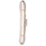 Glissade Bathroom Vanity Light - Sterling / Clear