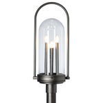 Davis Outdoor Post Light - Coastal Oil Rubbed Bronze / Seeded Clear