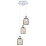 Bridal Veil 113B Multi Light Pendant - Polished Chrome / Mercury