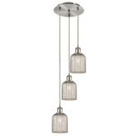 Bridal Veil 113B Multi Light Pendant - Brushed Satin Nickel / Mercury