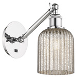 Bridal Veil 317 Adjustable Wall Sconce - Polished Chrome / Mercury