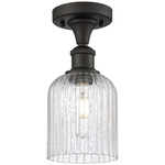 Ballston Bridal Veil Semi Flush Ceiling Light - Oil Rubbed Bronze / Clear Seedy
