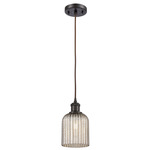 Bridal Veil 516 Cord Pendant - Oil Rubbed Bronze / Mercury