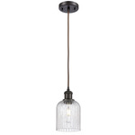 Bridal Veil 516 Cord Pendant - Oil Rubbed Bronze / Seedy