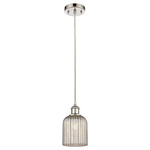 Bridal Veil 516 Cord Pendant - Polished Nickel / Mercury