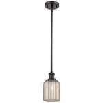 Bridal Veil 516 Stem Pendant - Oil Rubbed Bronze / Mercury