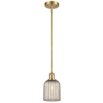 Bridal Veil 516 Stem Pendant - Satin Gold / Mercury