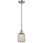Bridal Veil 516 Stem Pendant - Satin Nickel / Mercury