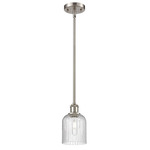 Bridal Veil 516 Stem Pendant - Satin Nickel / Seedy