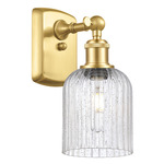 Bridal Veil 516 Wall Sconce - Satin Gold / Seedy