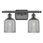 Bridal Veil 516 Bathroom Vanity Light - Oil Rubbed Bronze / Light Smoke