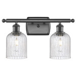 Bridal Veil 516 Bathroom Vanity Light - Oil Rubbed Bronze / Seedy
