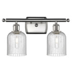 Bridal Veil 516 Bathroom Vanity Light - Brushed Satin Nickel / Seedy