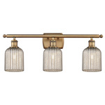 Bridal Veil 516 Bathroom Vanity Light - Brushed Brass / Mercury
