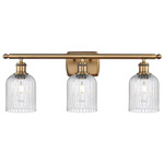 Bridal Veil 516 Bathroom Vanity Light - Brushed Brass / Seedy