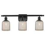 Bridal Veil 516 Bathroom Vanity Light - Matte Black / Mercury