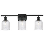 Bridal Veil 516 Bathroom Vanity Light - Matte Black / Seedy