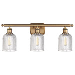 Bridal Veil 516 Bathroom Vanity Light - Brushed Brass / Clear