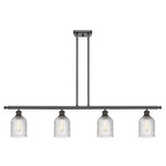 Bridal Veil 516 Linear Chandelier - Oil Rubbed Bronze / Clear