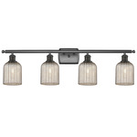 Ballston Bridal Veil Bathroom Vanity Light - Oil Rubbed Bronze / Mercury