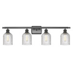 Bridal Veil 516 Bathroom Vanity Light - Oil Rubbed Bronze / Clear