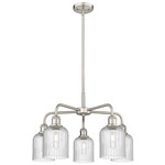 Bridal Veil 516 Chandelier - Satin Nickel / Seedy