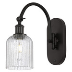 Bridal Veil 518 Swivel Wall Sconce - Oil Rubbed Bronze / Clear Seedy