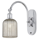 Bridal Veil 518 Swivel Wall Sconce - Polished Chrome / Mercury