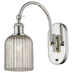 Bridal Veil 518 Swivel Wall Sconce - Polished Nickel / Mercury