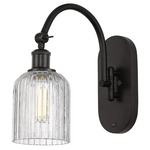 Bridal Veil 518 Swivel Wall Sconce - Oil Rubbed Bronze / Clear