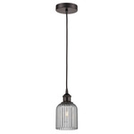 Edison Bridal Veil 616 Cord Pendant - Oil Rubbed Bronze / Light Smoke