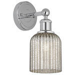 Bridal Veil 616 Wall Sconce - Polished Chrome / Mercury