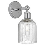 Bridal Veil 616 Wall Sconce - Polished Chrome / Clear Seedy