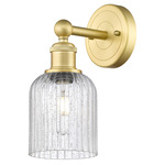 Bridal Veil 616 Wall Sconce - Satin Gold / Clear Seedy