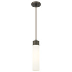 Boreas Cord Hung Pendant - Oil Rubbed Bronze / White