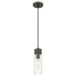Boreas Cord Hung Pendant - Oil Rubbed Bronze / Clear