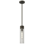 Boreas Stem Hung Pendant - Oil Rubbed Bronze / Smoke