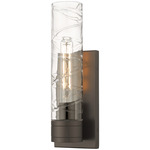 Boreas Wall Sconce - Oil Rubbed Bronze / Deco Swirl