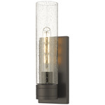 Boreas Wall Sconce - Oil Rubbed Bronze / Clear Seedy