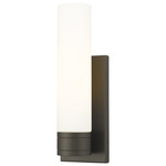 Boreas Wall Sconce - Oil Rubbed Bronze / White