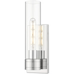 Boreas Wall Sconce - Polished Chrome / Clear